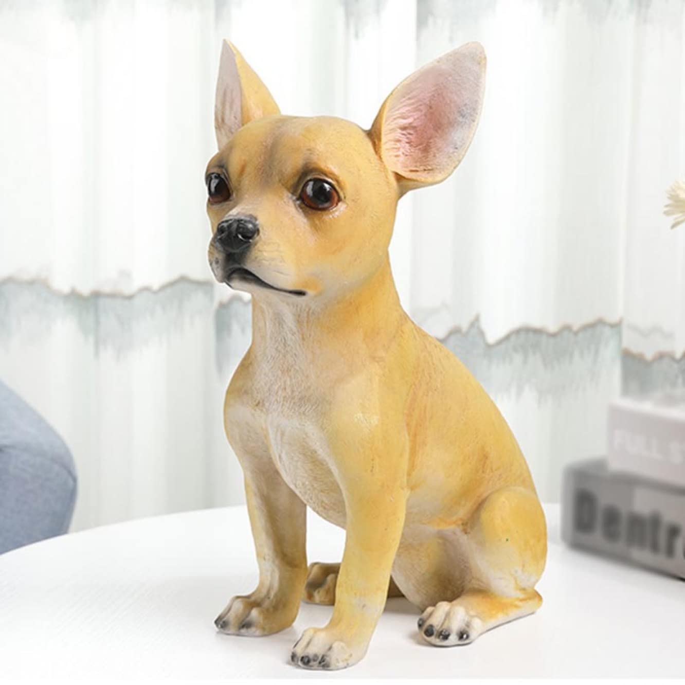Amazon.co.jp: 犬のオブジェ ガーデニング置物 犬グッズ 癒される 