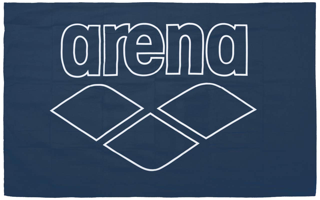 arena Pool Smart Towel, Navy / White