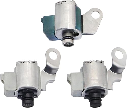 GXARTS AW4 A340 Transmisión TCC Lock Up Solenoide + Kit de solenoides de cambio para Toyota Previa Supra T100 Tacoma 4Runner Pickup apto para Jeep