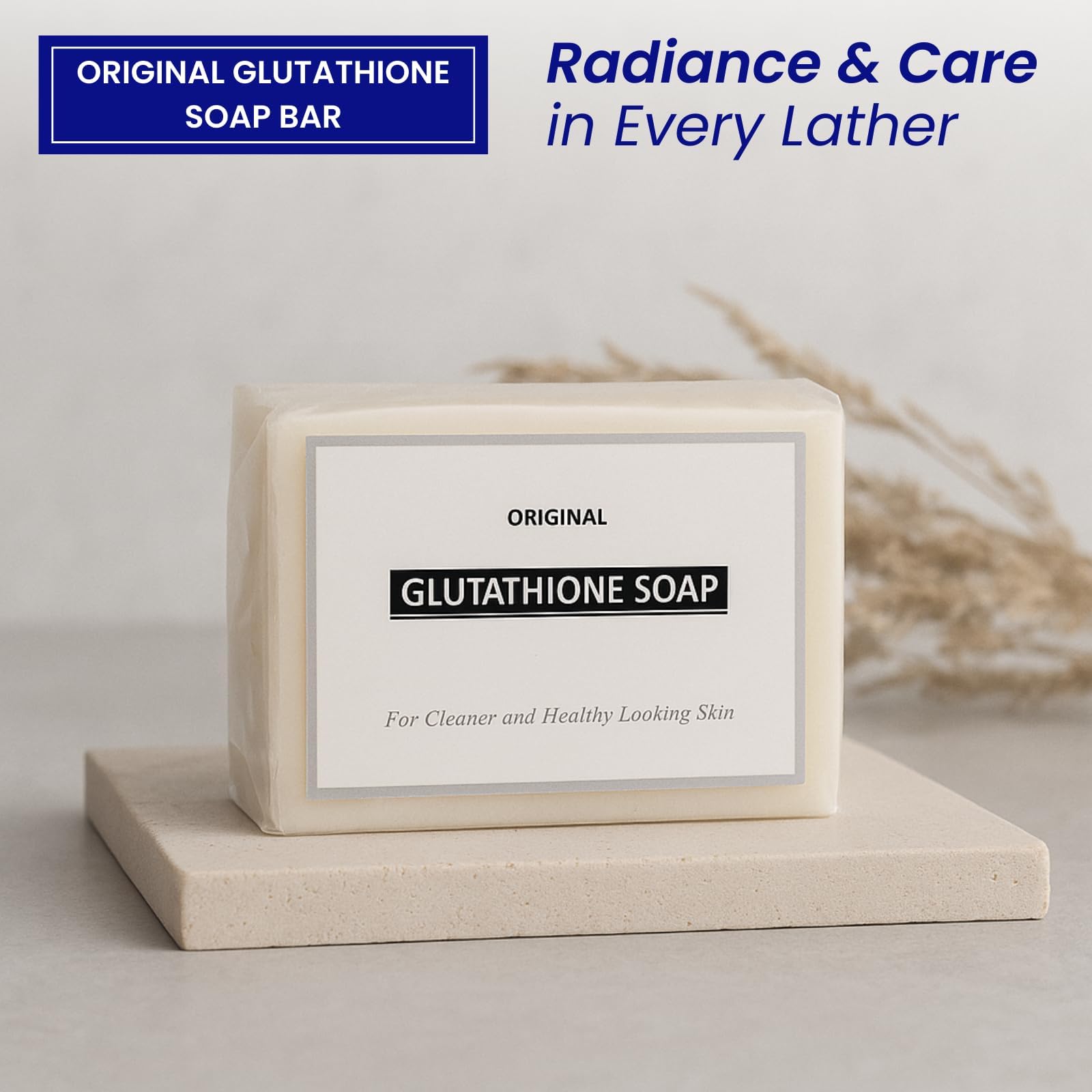 nature glutathione soap Nature Glutathione Whitening Soap 135grams x3 Skin Whitening Lightening Soap  Whiteness Soap - Lazada main image 1