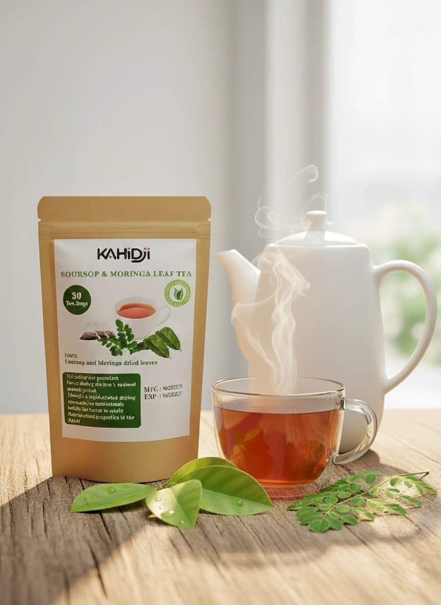 SOURSOP & MORINGA LEAF TEA - 30 teabags