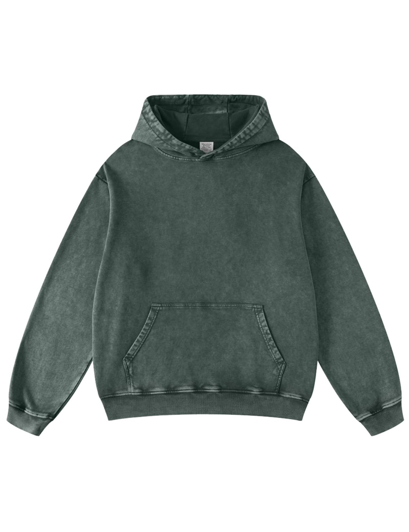 FAIABLEMens Womens Acid Wash Hoodie Unisex Oversized Vintage Cotton Hoodies Heavyweight Terry Sweatshirts for Men 2025