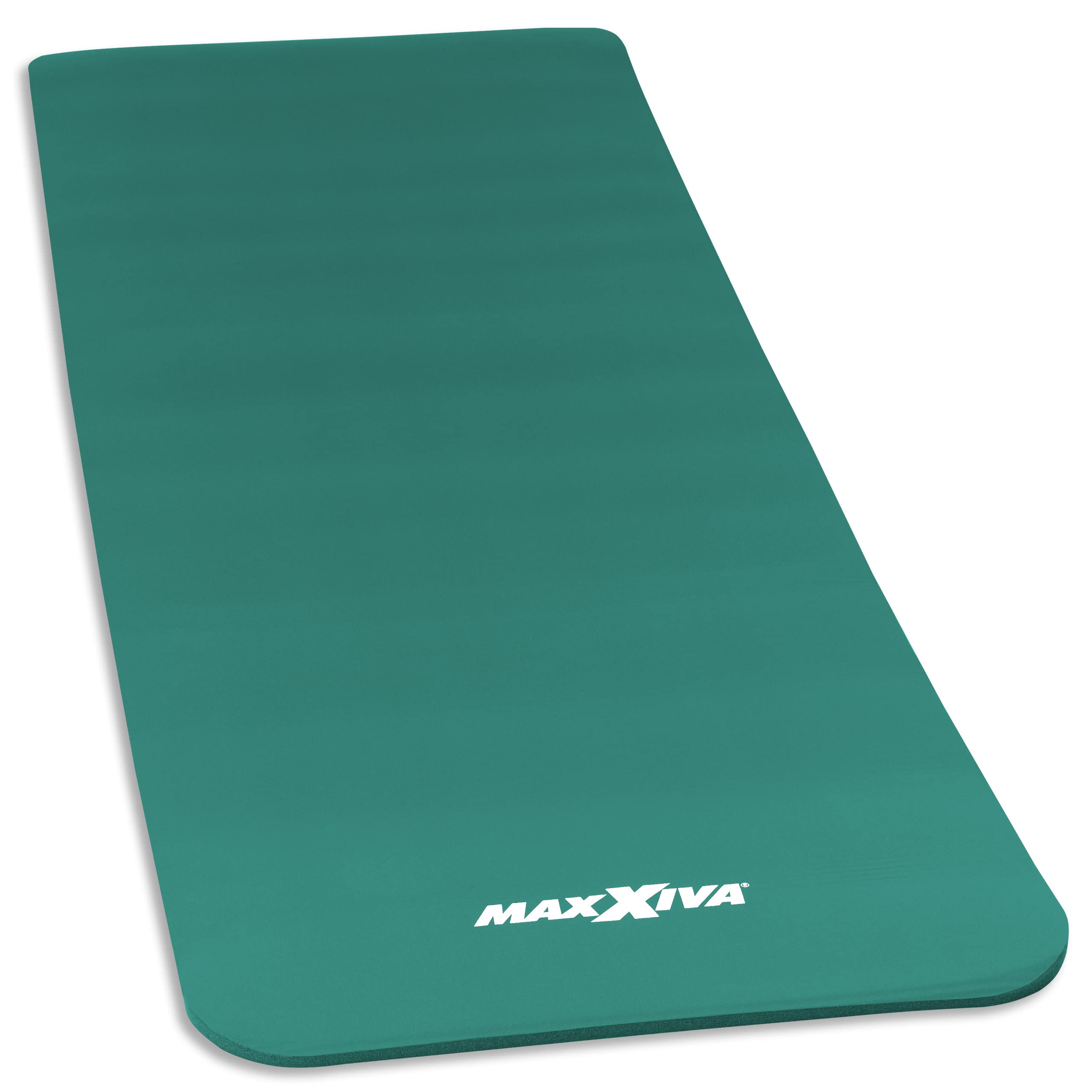 MAXXIVA® Yogamatte - 190x60x1,5 cm oder 190x100x1,5 cm, mit Tragegurt, Phthalatfrei, Rutschfest, Farbwahl - Gymnastikmatte, Fitnessmatte, Sportmatte, Trainingsmatte, Übungsmatte