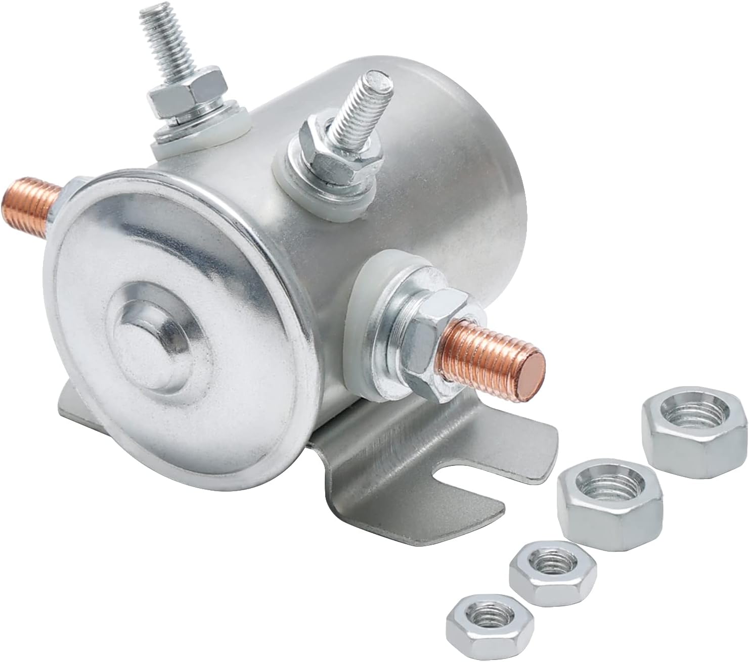 36 Volt 70 Series Continuous Duty Solenoid Relay Nickel