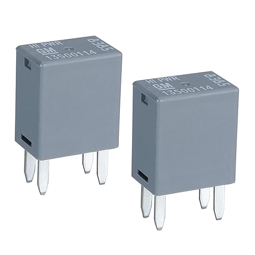 Miniatura 1 de OEM GM 1 Pack 135001148385 Relé de caja de fusibles de alta potencia 4 pines 12VDC para relé de aire acondicionado de ventilador