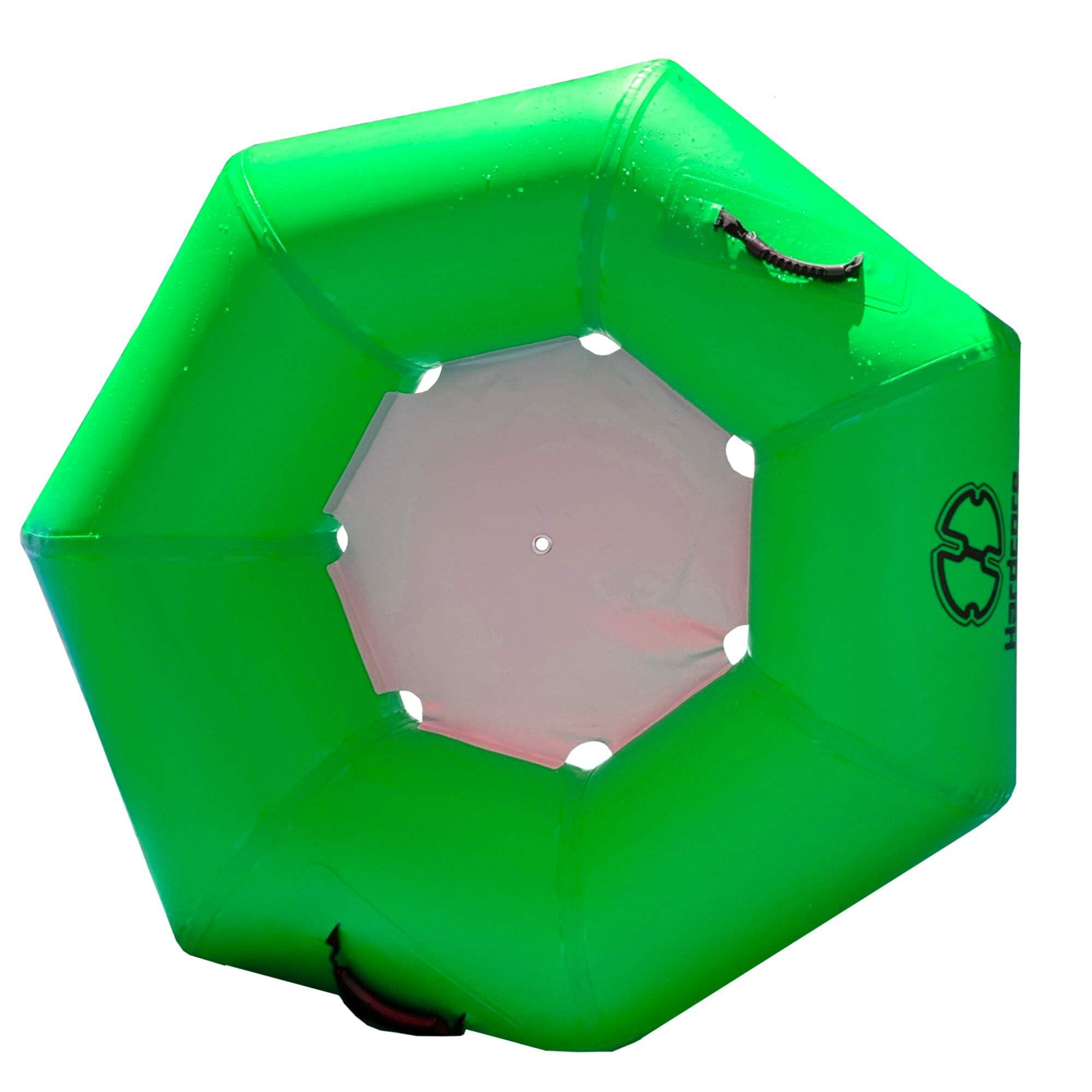 Hardcore River Tube with Durable Triple-Layer PVC, Ergonomic Seven-Sided Design, Intuitive Handles, and C7 Valve Inflation – Ideal for Tubing Adventures 50