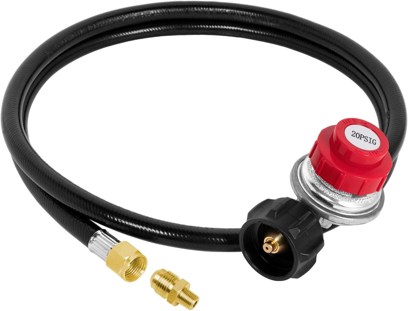 DOZYANT er 7503 21" Hose and Regulator with 1/8" NPT