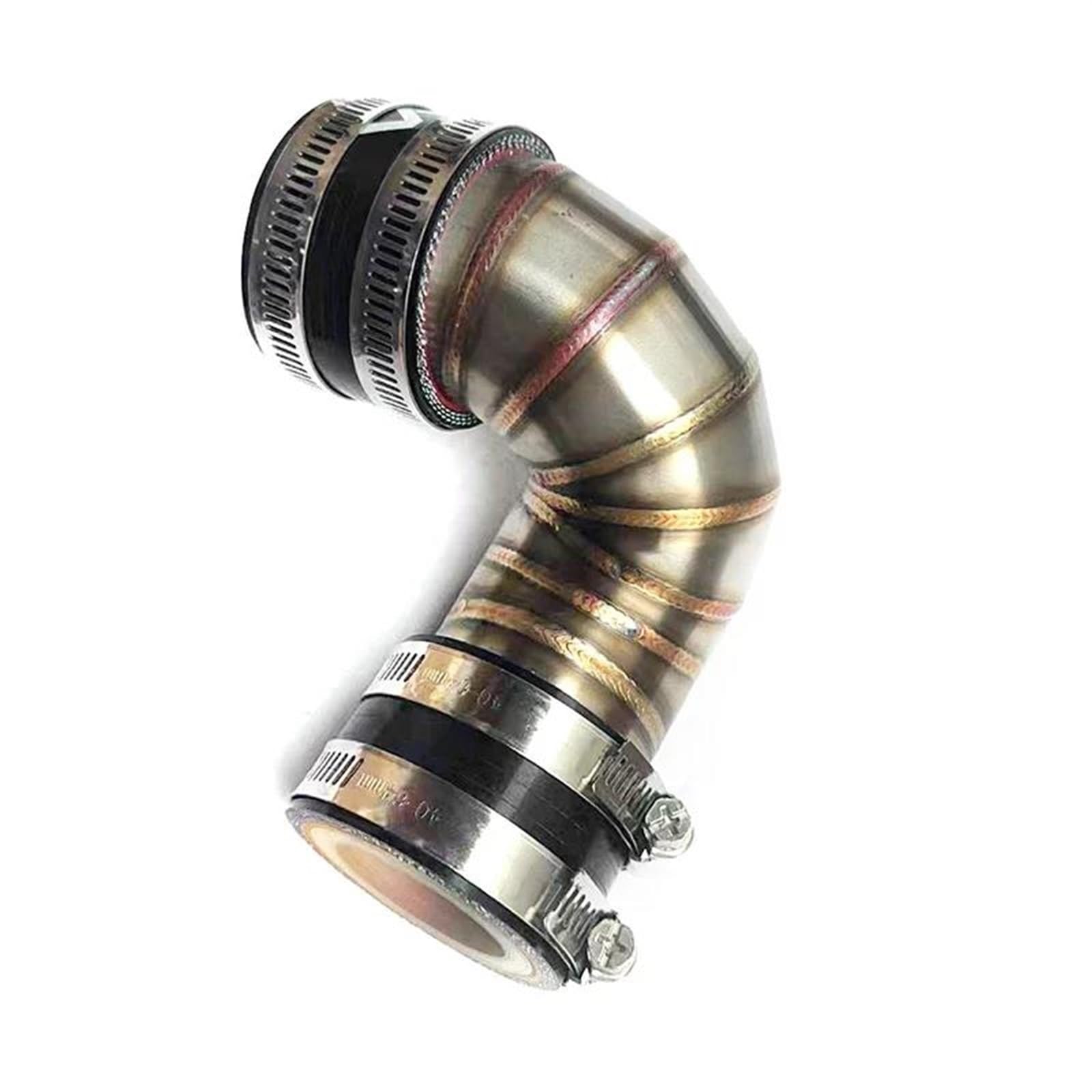 VESPA GTS 200 250 300 GTV 300 Auspuffrohr Link Rohr Ersatzteile 2006-2024 Schwarz