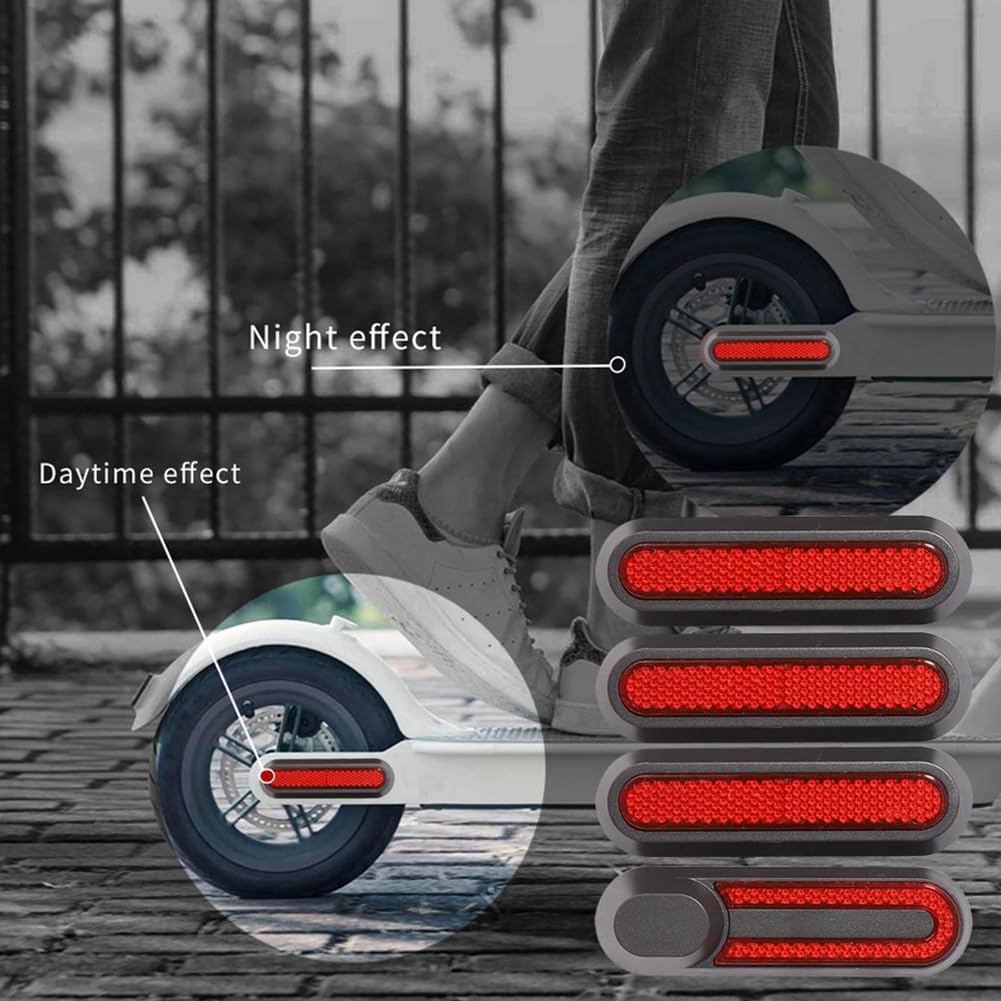 Copri Ruota Per Monopattino Xiaomi - Con Striscia Riflettente | Per M365, PRO, PRO2, 1S | Colore Giallo - Foto 9