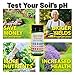 Garden Tutor Soil pH Test Kit – 100 Strips with AI-Powered Web Reader – Accurate Testing for Lawn, Garden & Compost – pH 3.5–9