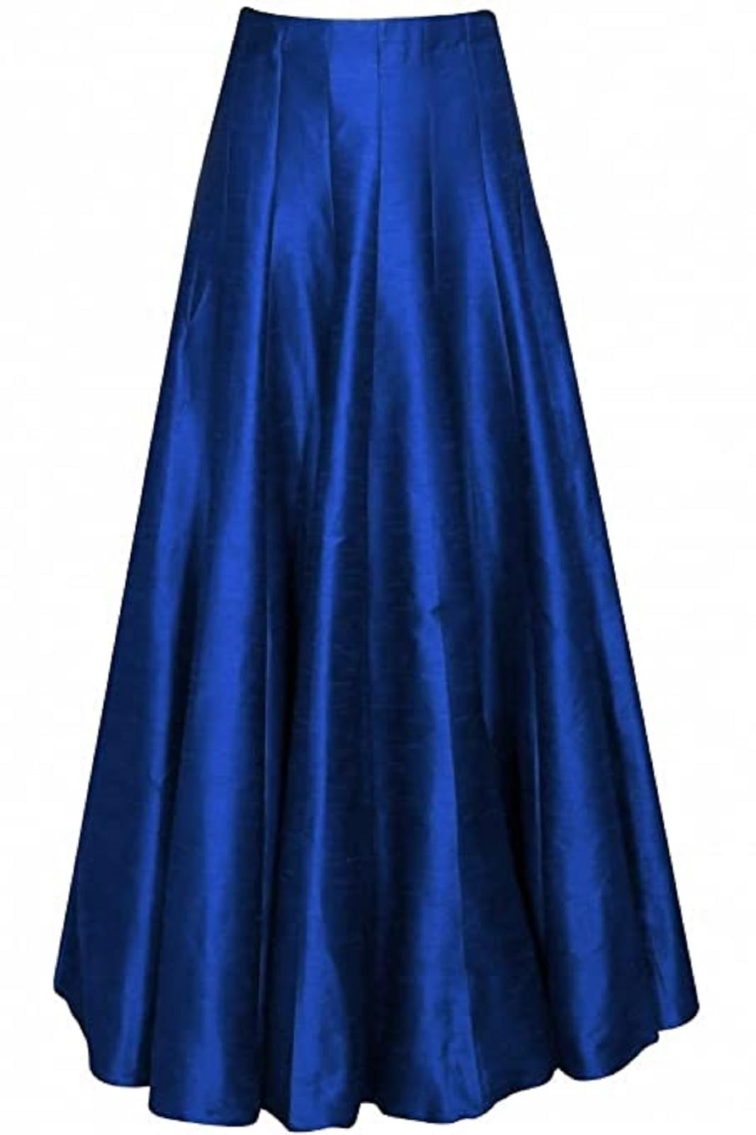 radhika 'n' dhaanya creation Women's Raw Silk Fabric Skirts - Stylish and Comfortable Skirts with Front Belt and Elastic Back - 40 Inch Length-picture-22