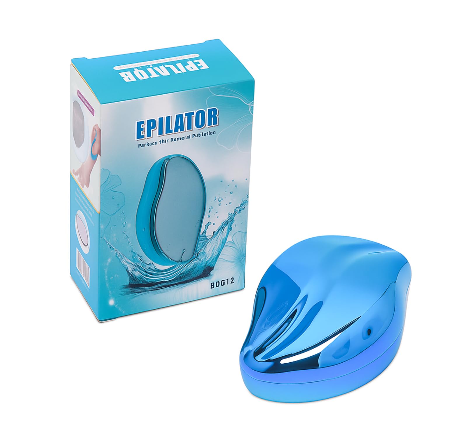 Hair Eraser Epilator for Smooth & Radiant Skin | Magic Crystal Exfoliation Hair Remover for Legs, Hands & Underarms | Eco-Friendly Grooming Tool-image-5