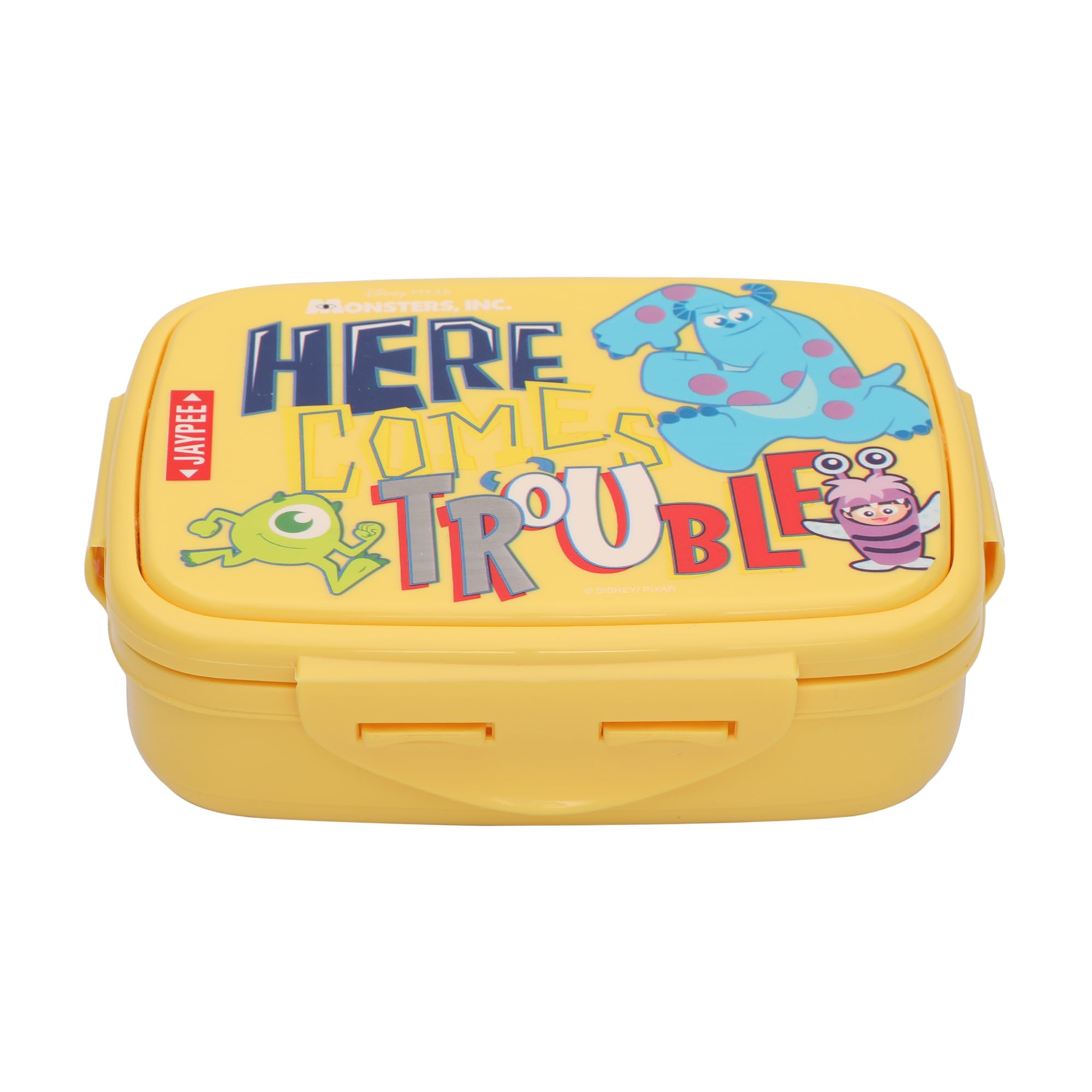 JAYPEE Steel Tek Jr. Insulated Lunch Box Disney, Yellow, 400 ml | Airtight Tiffin Box for School Kids Inner Stainless Steel Mini Box | Bpa Free-image-24