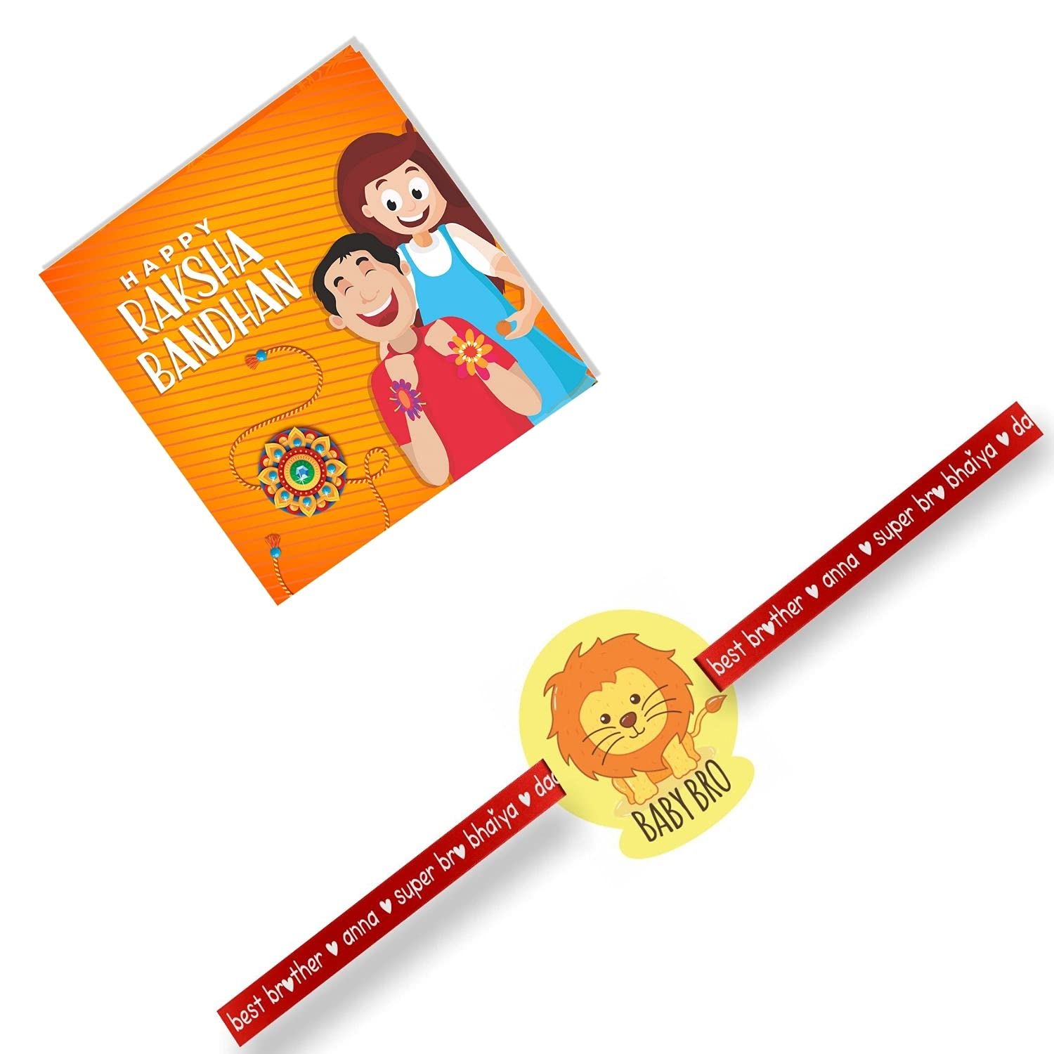 TheYaYaCafe Cute Lion Brother Rakhi for Kids Boy (B07F9RY7W6) Amazon Price History, Amazon Price Tracker