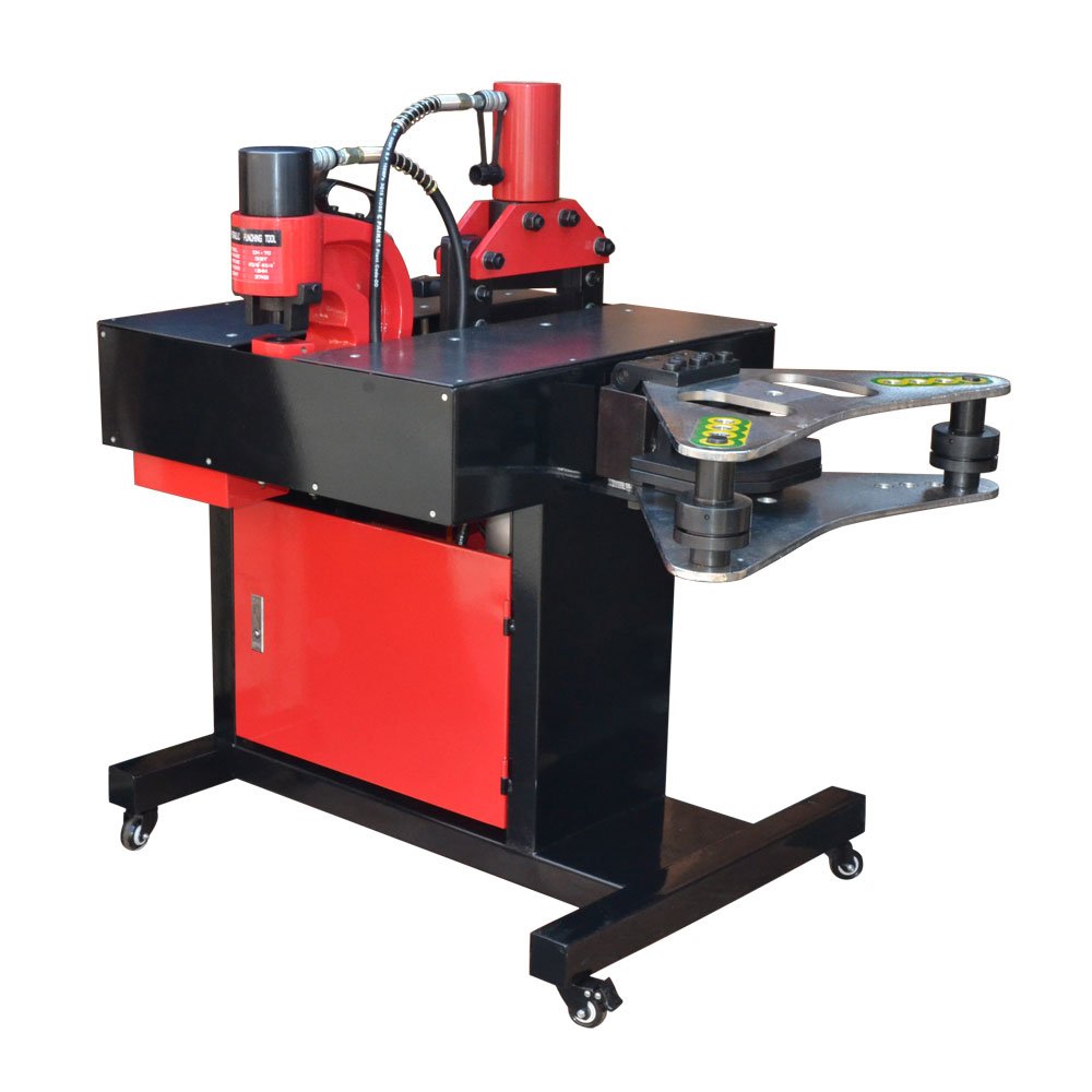 Buy Electric Hydraulic BUSBAR Horizontal & Vertical Bender Cutter Hole