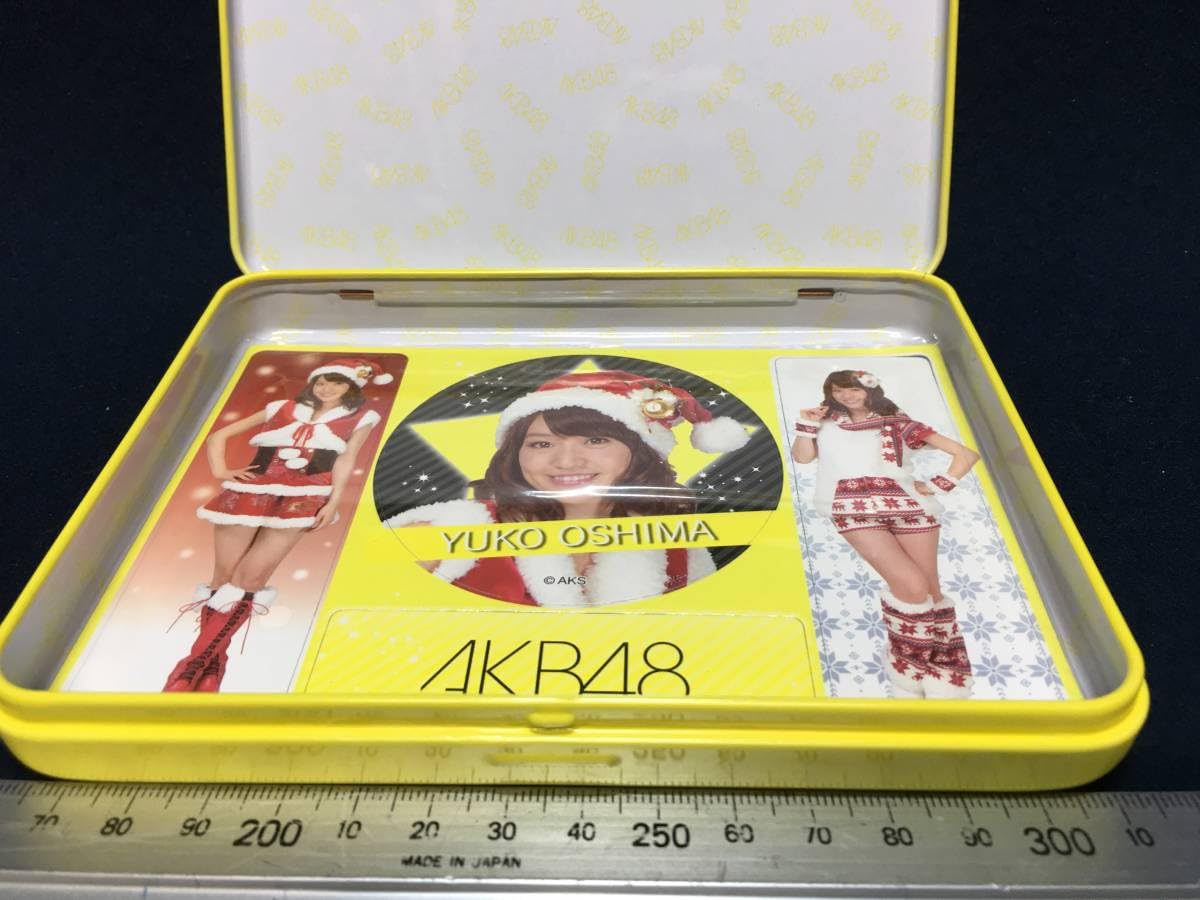 Amazon.co.jp: AKB48 大島優子 44番 AKS 缶ケース カンペン スチール缶