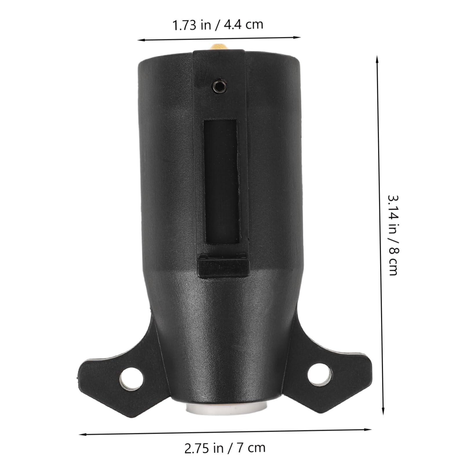 ABOOFAN Way Trailer Plug Adapter Durable Wiring Harness Connector for Trailers Reliable Electrical Circuit Tester Heavy Duty and Design Convenient Trailer