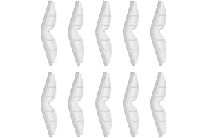 10Pcs Silicone Anti-Fog Nose Bridge Pads for Mask