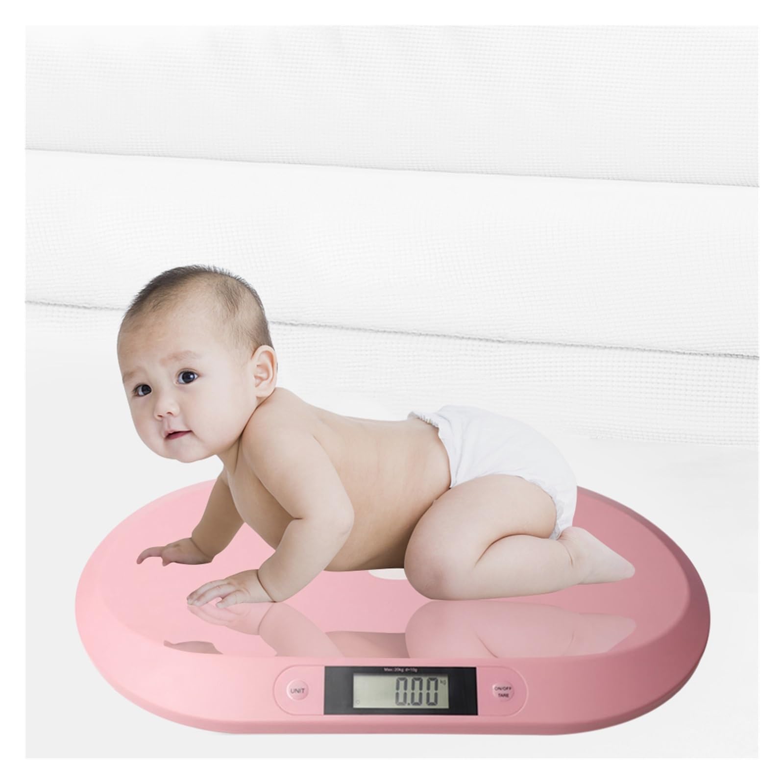 Bilancia Elettronica For Bambini Digitale Con Schermo LCD For Misura Del Peso For Neonati For Da 20 Kg Preciso E Facile Da Leggere