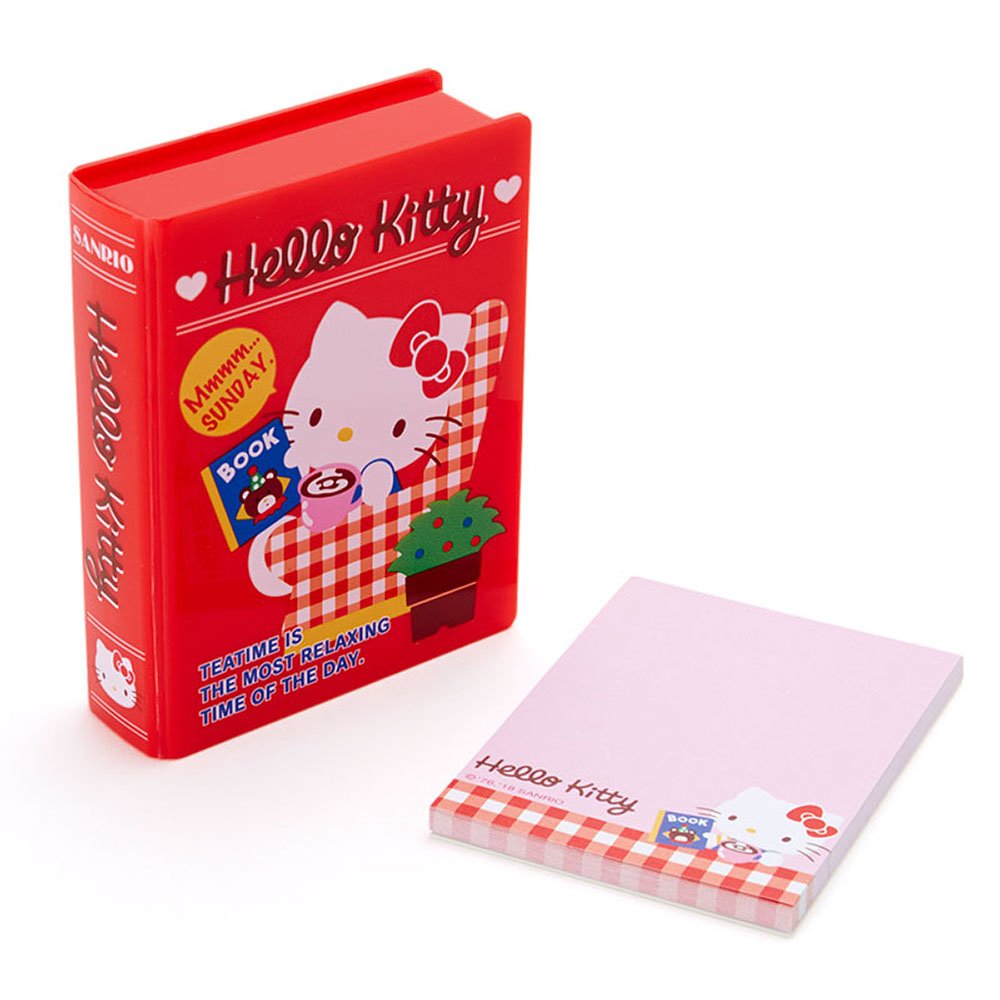 サンリオ　キティ　スタンド　ケース入りメモ サンリオ キティ スタンド ケース入りメモ