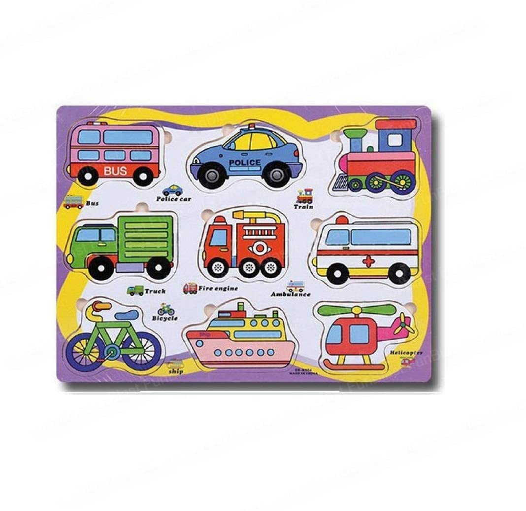 FunBlast Transport Puzzle Board- Pack of 1 Wooden Toys, Educational Toys for Kids, Montessori Wooden Learning Puzzle Board Toy, Wooden Toys for Kids -Multicolor (B0C6HQMZCN) Amazon Price History, Amazon Price Tracker