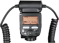 Vista 5 de YONGNUO YN24EX TTL Macro Flash Speedlite 2 unids Flash Heads 4 unids Anillos adaptadores para cámaras Canon DSLR