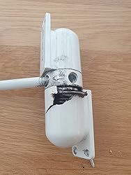 Surface Mounted Spring Loaded Door Closer Satin Chrome | Door Superstore