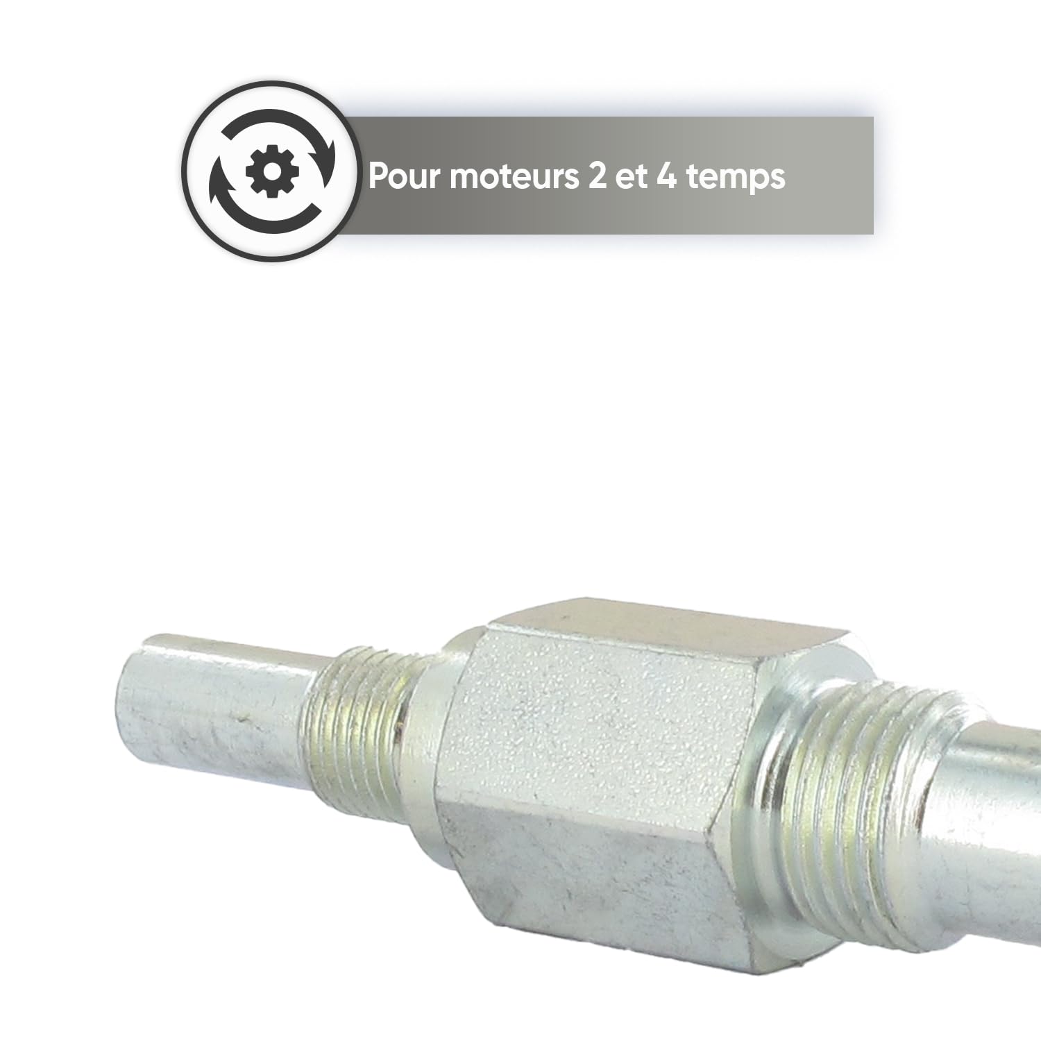 GREENSTAR - Blocca pistone in metallo - Modello reversibile Diametro 10 e 14 mm- Per motori 2 e 4 tempi - Manutenzione & Riparazione