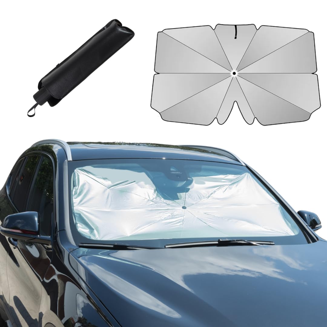 Parasole Auto LELYFIT 140x80cm - Protezione UV Per Parabrezza - Foto 3