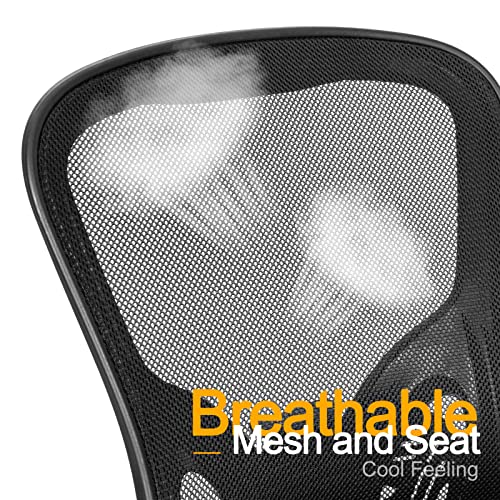 Drafting Chair Tall Office Chair, Standing Desk Chair With Flip-Up Arm, Ergonomic Mesh Computer Chair With Adjustable Foot Ring For Conference Room, Executive Rolling Swivel Stool For Office & Home. #TOP5