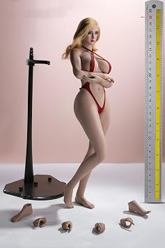 OBEST TBLeague PLLB2023-S53 1/6 Figure Western Plump Body Super Flexible Seamless Head Bikini Set Wheat