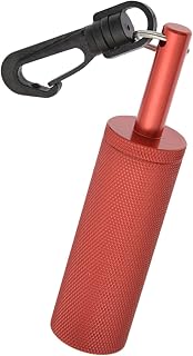 Scuba Diving Noise Maker with Clip - Loudest Underwater Shaker Aluminum Alloy Rattle Stick 4.65 inch for Diver Communication