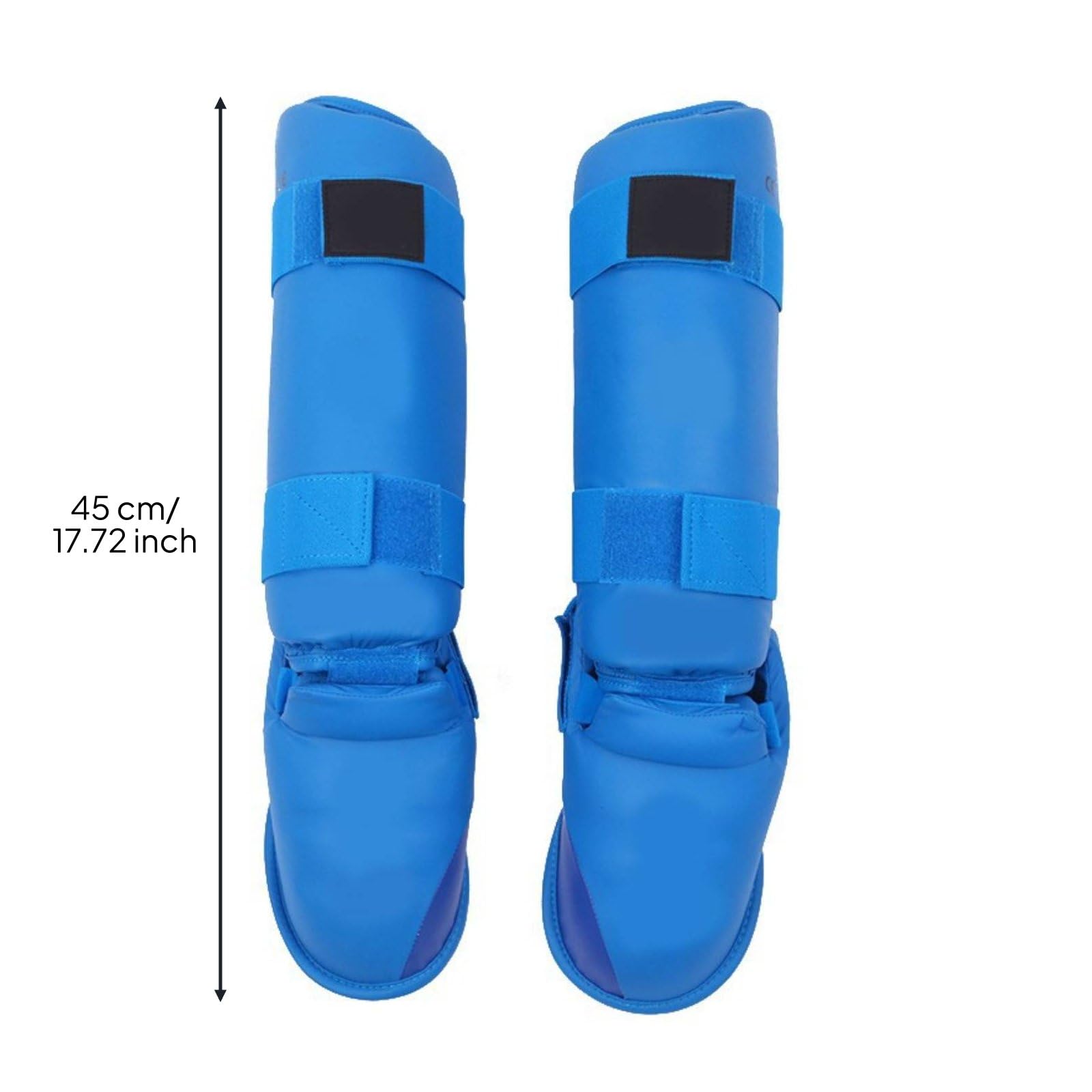 Baoblaze Paratibia Arti Marziali Protezioni Gambe Piede Mano Rinforzate Ergonomiche Leggere Maggiore Agilità Materiali Resistenti Poliestere Similpelle Adatto