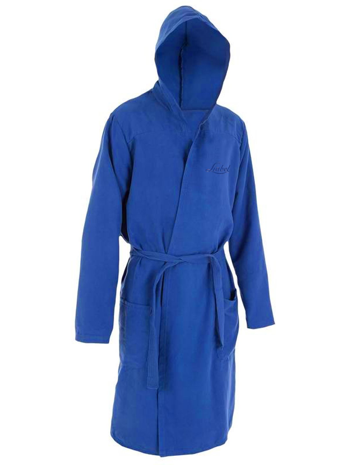 Accappatoio Microfibra Unisex - Leggero, Assorbente, Con Cappuccio E Tasche - Foto 6