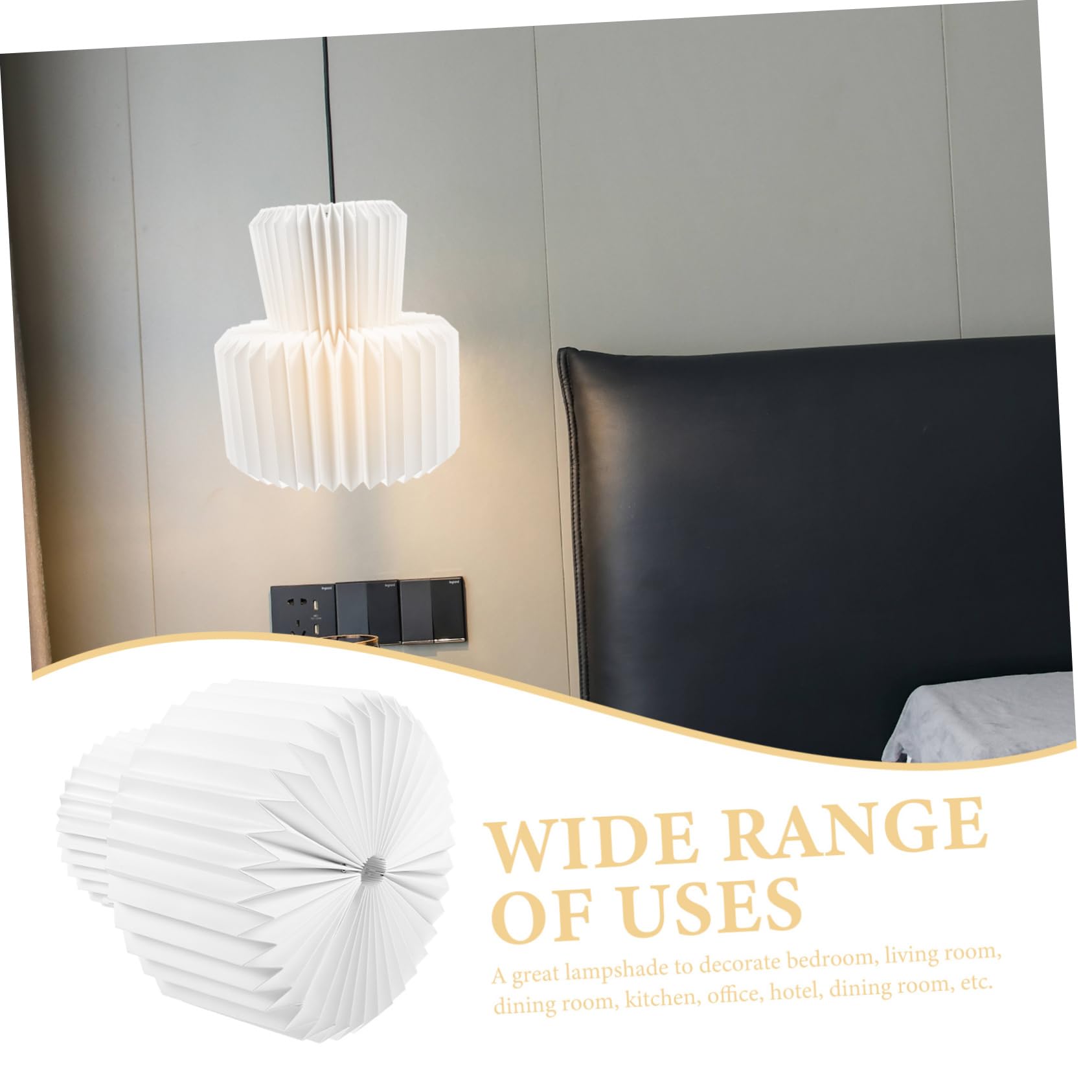 Paralume in carta di riso per lampada da terra, 94 cm, ideale per soggiorno o camera da letto, stile moderno. | Leroy Merlin
