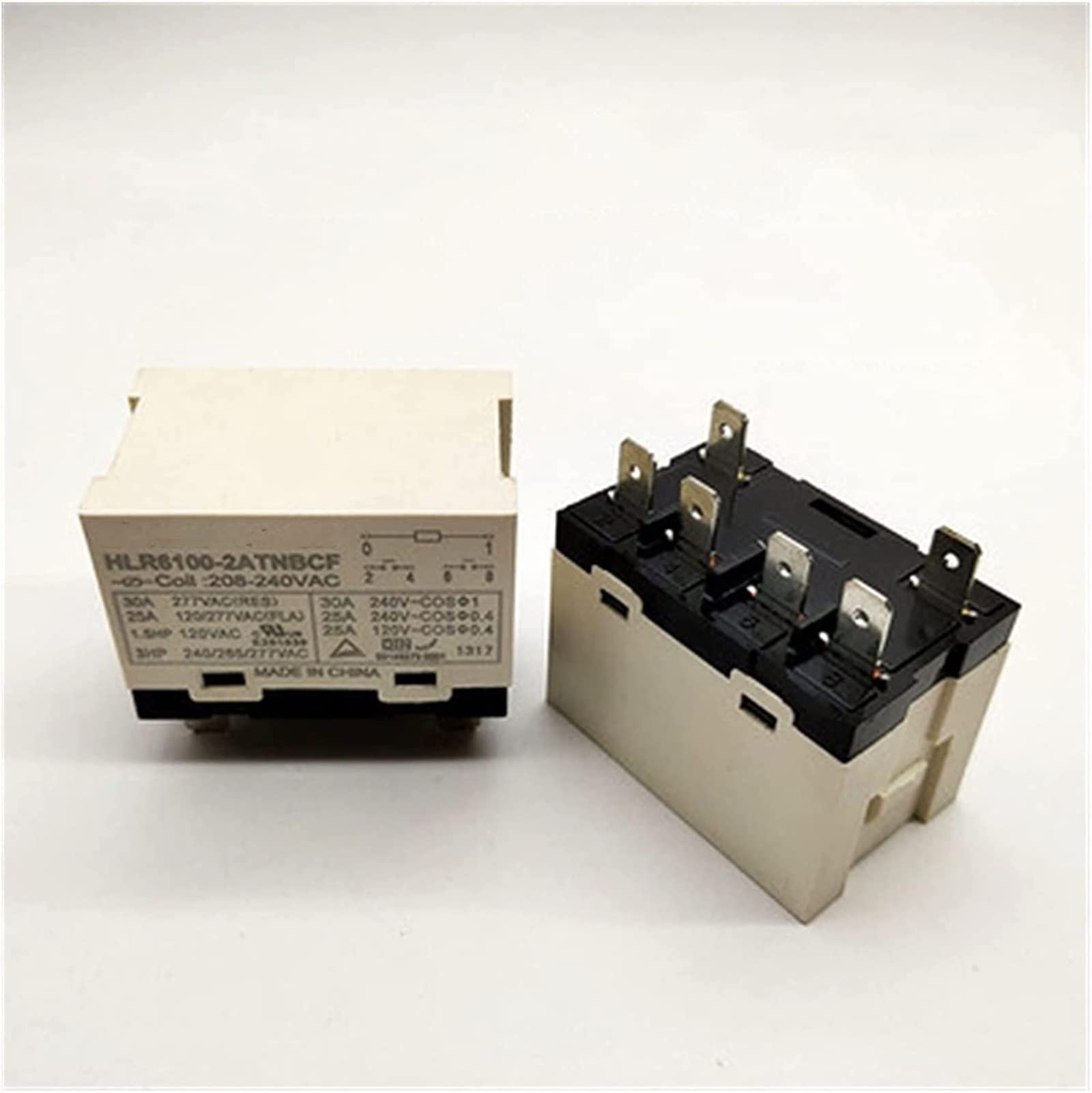 Aerbnyeqp One Color Relay 1Pc Hlr6100-2Atnbcf 208-240Vac Hlr6100-2Atubcf Hlr6100-2Atnbcf-208-240Vac Hlr6100 2Atnbcf 208 240Vac 6Pin(Hlr6100-2Atnbcf)