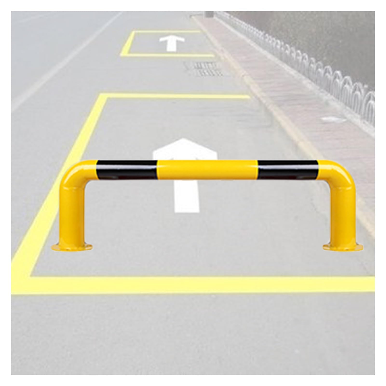 AYCDL Car Blocker, U-Shaped Guardrail -Collision Bar,Car Blocker Bumper,U Shape Security Bollards for Driveway Garage Parking,for Garage Hotels,One Color-39.37 x 11.8inch
