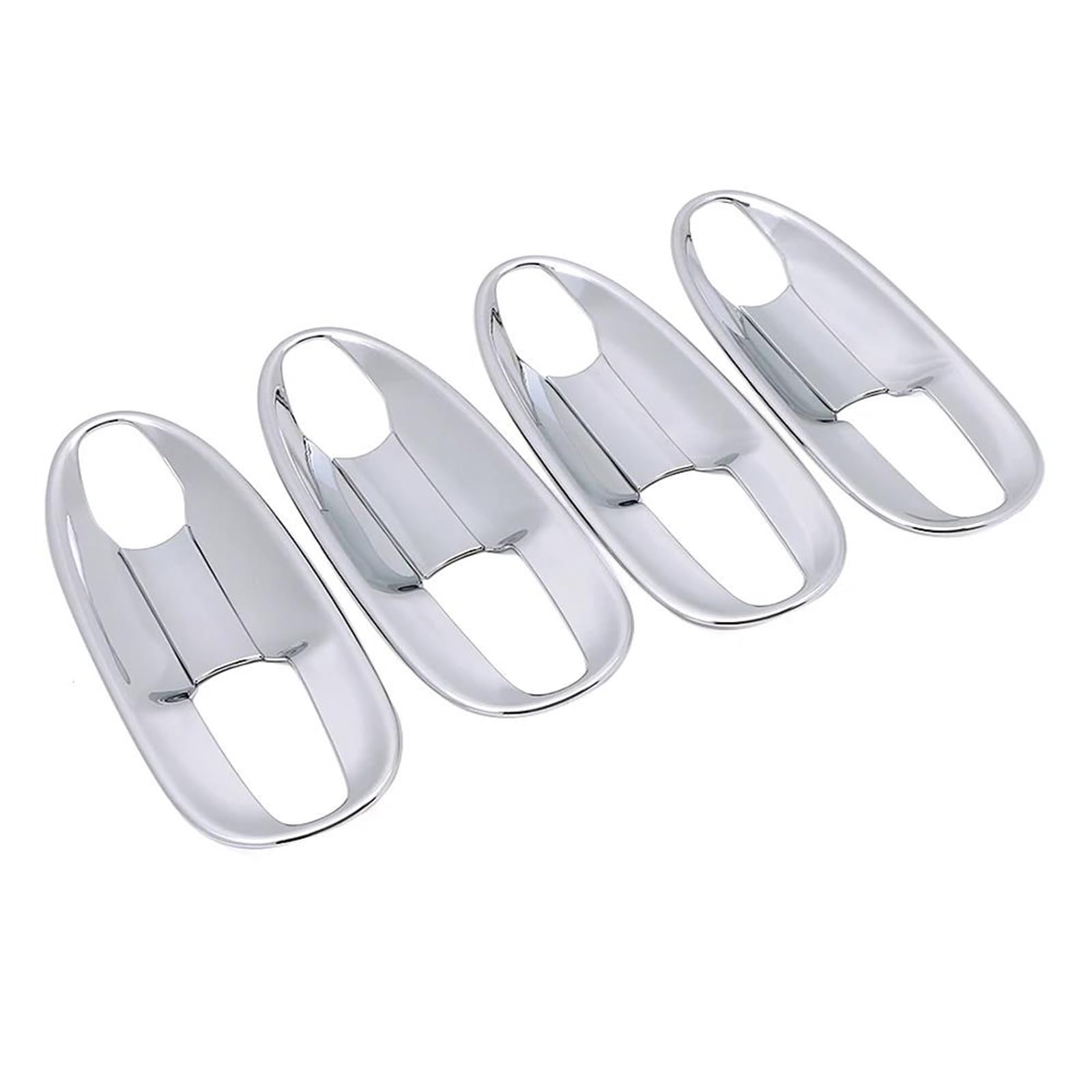 Piwine Style B Car Exterior Side Door Handle Bowl Cover Trim Chrome Garnish Sticker For Benz For Vito W447 V-Class 2014 2021 Cover Assembly(Style B)
