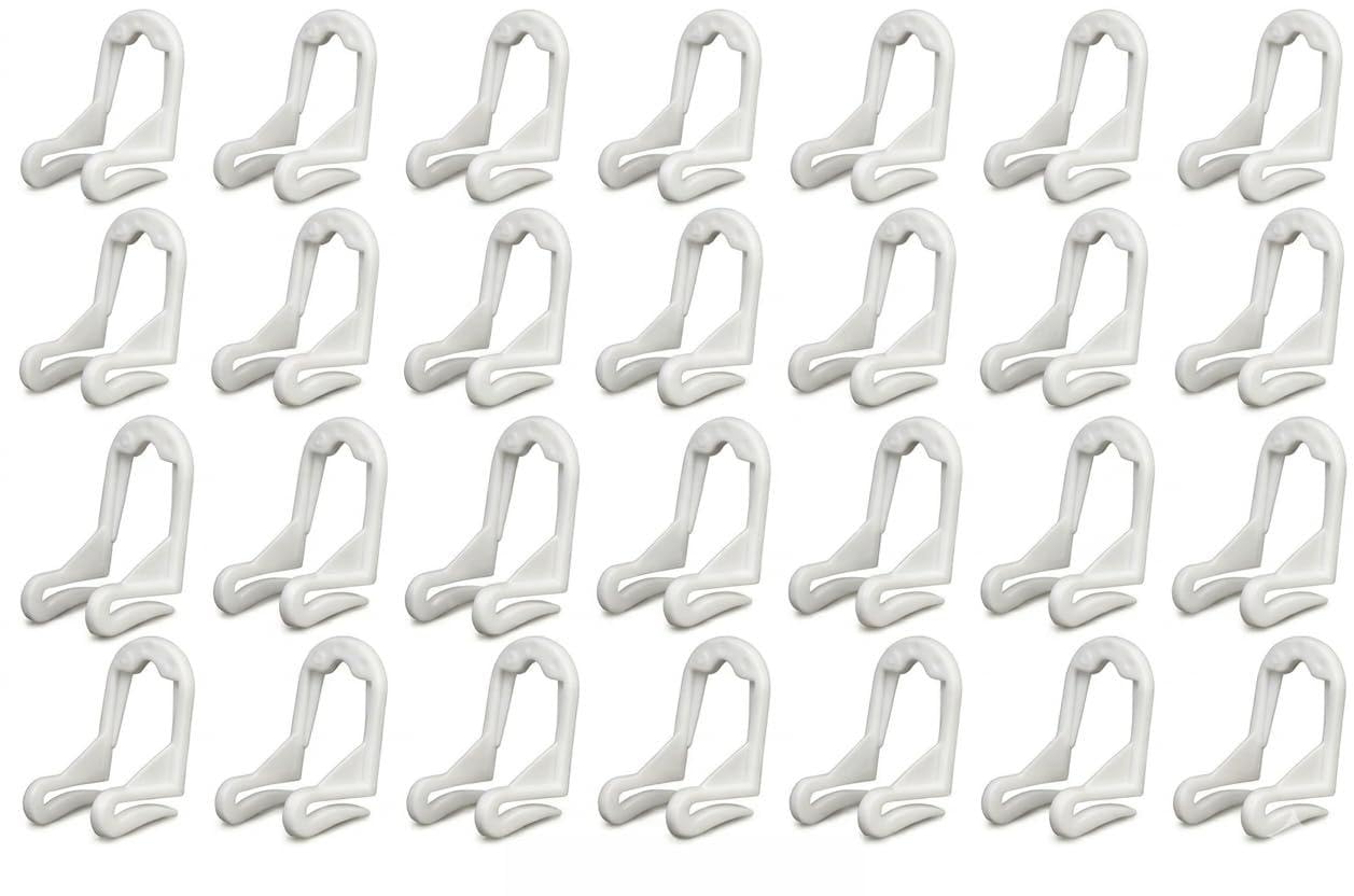 Arah Shoe Hanger for Closet Plastic Shoe & Sandal Hanging Organizer, Space Saving Clip Hanger for Sneakers & Footwear Storage for Shops and Retailers Display (50, White)-image-12