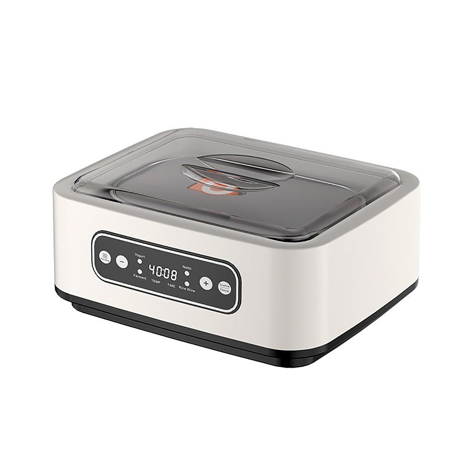 vfdaSWQQ Yoghurt maker, 1600ml Capacity, Adjustable Time, Easy to Clean, for Homemade Yogurt/Natto/Rice Wine