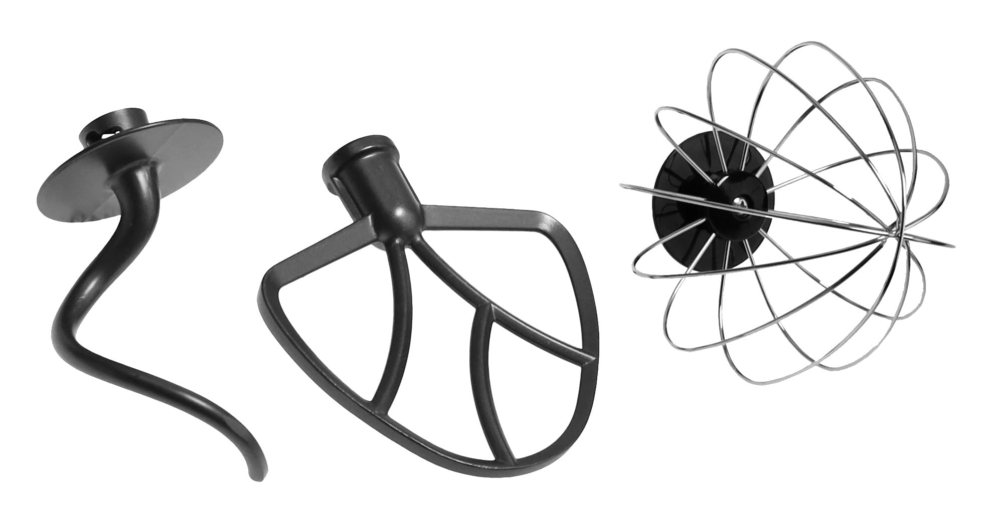 Mixing/Dough Hook Set Compatible with/Replacement Part for Russell Hobbs 24077013015,700044 23480-56..Food Processor