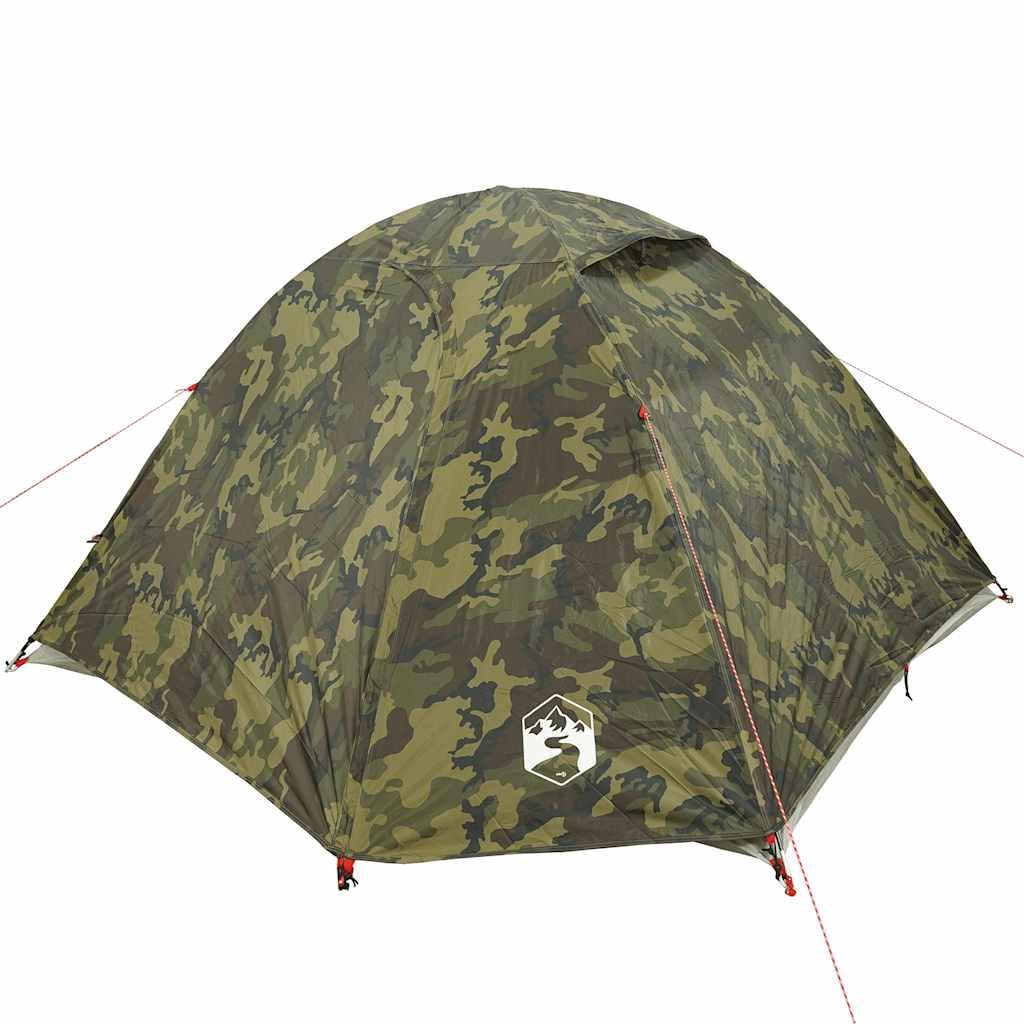 Genérico Tienda de campaña iglú para 4 Personas Impermeable Camuflaje,Deportes,Actividades al Aire Libre,Camping y Senderismo,Tiendas de campaña-4009620