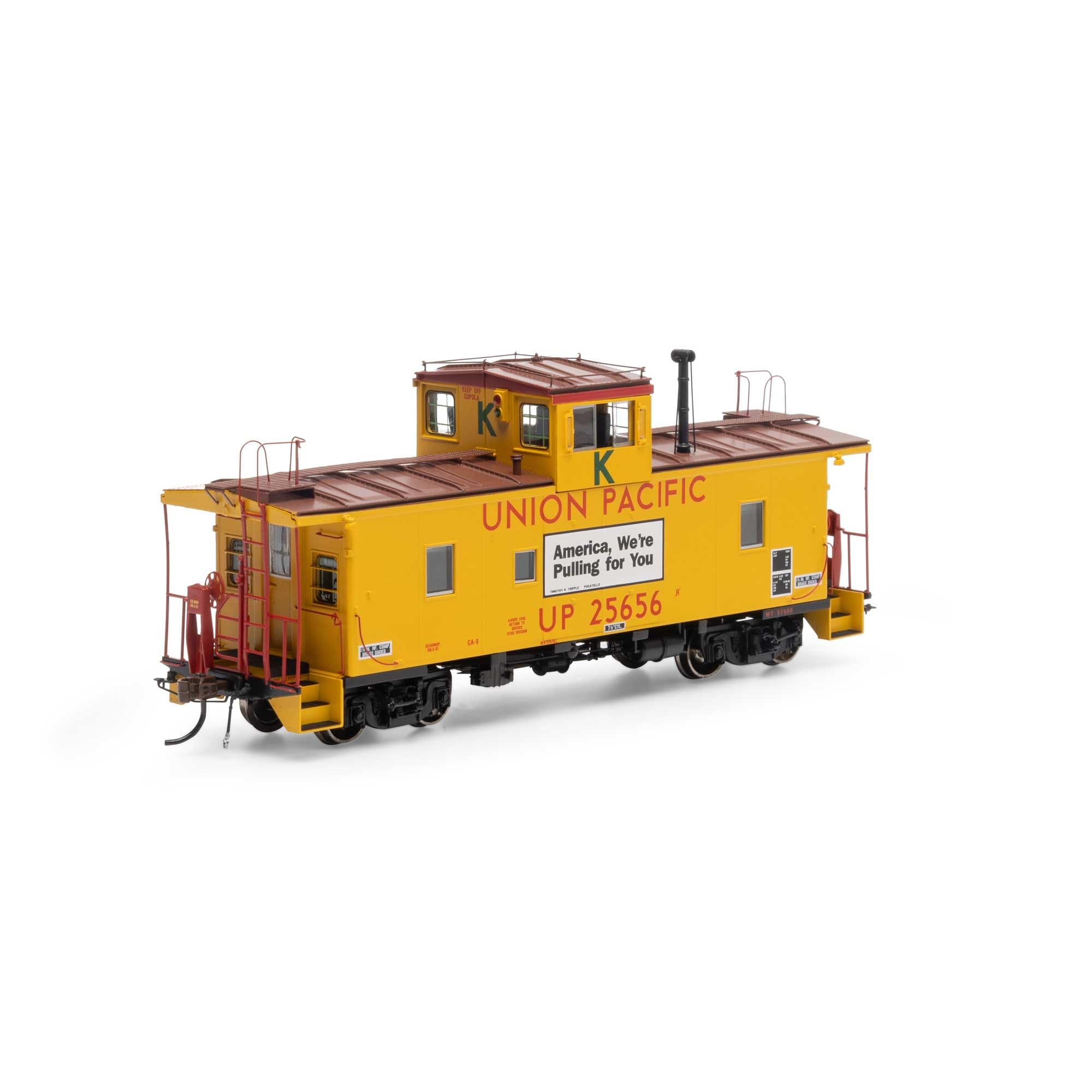 Athearn HO ICC Caboose CA-9 w/Lights & Sound UP #25656 ATHG79032 HO Rolling Stock