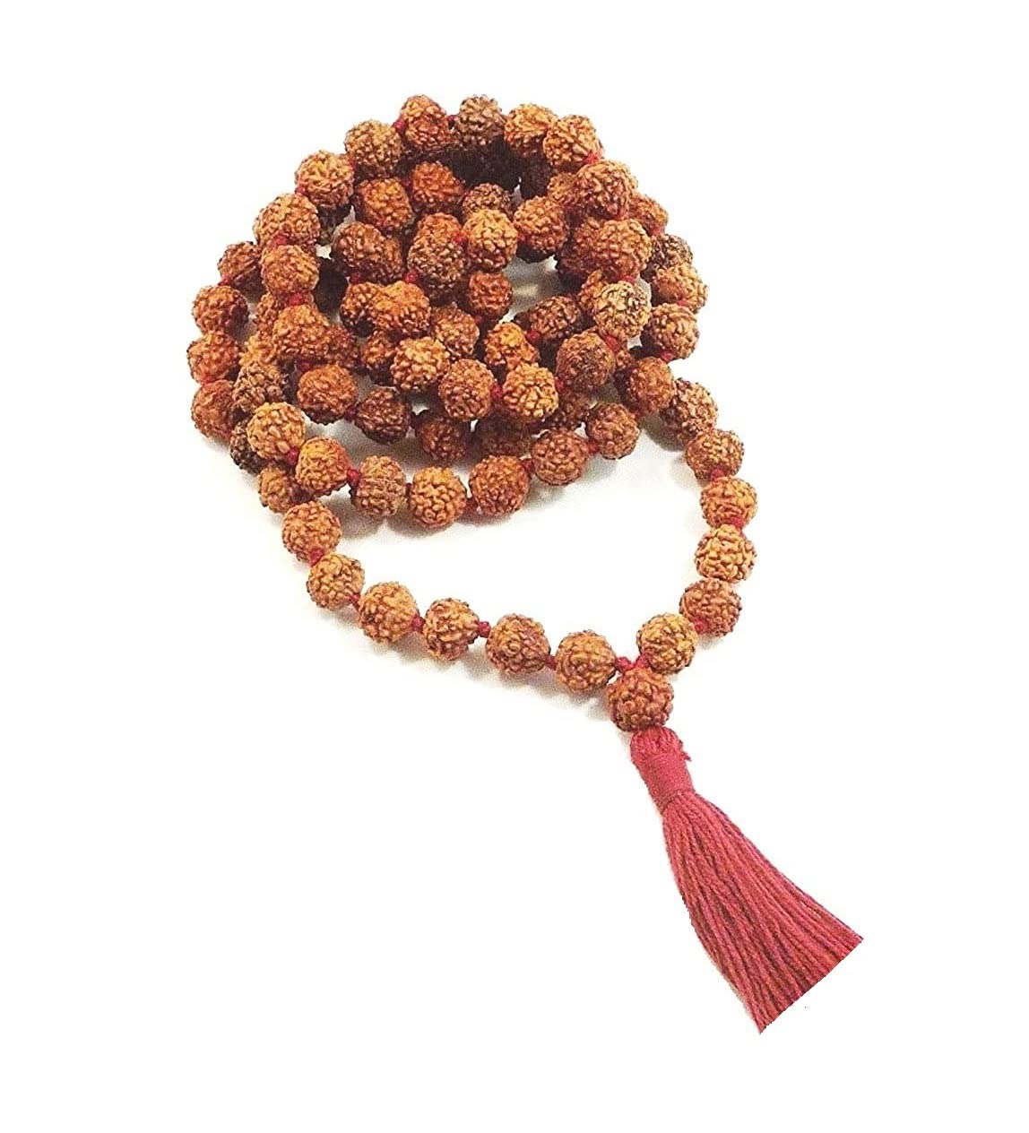 Takshila Gems® Natural 8 Mukhi Rudraksha Mala 108+1 Knotted Beads (10-11 mm) Beads Size Mala Lab Certified, Natural 8 Face Rudraksha Mala (B09M66NPF1) Amazon Price History, Amazon Price Tracker