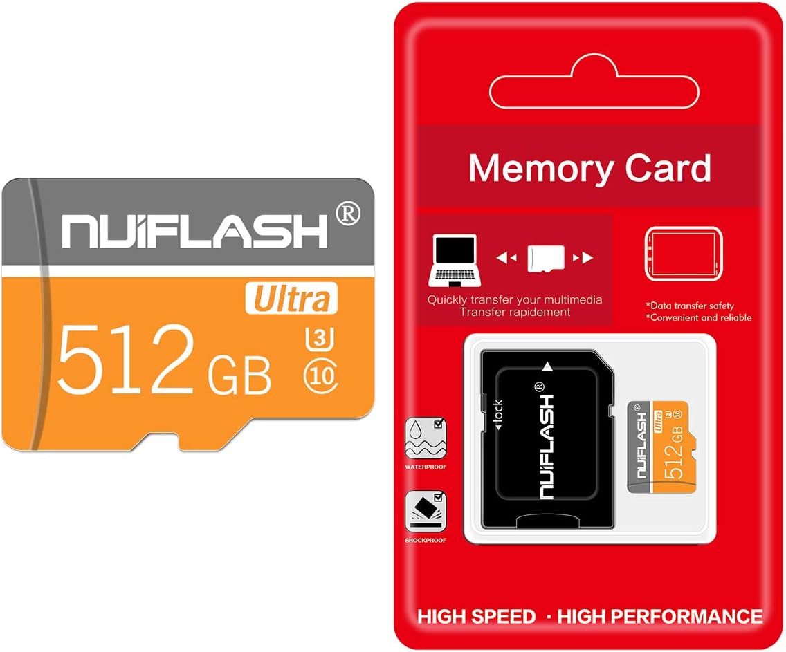Buy Micro SD Card 512GB SD Memory Card 512GB TF Card Micro Flash SD