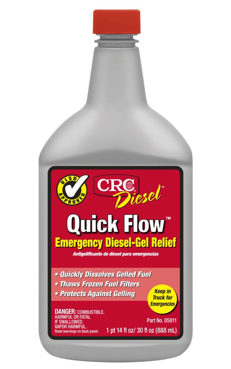 CRC 05911 Quick Flow Emergency Diesel-Gel Relief - 30 Fl Oz.