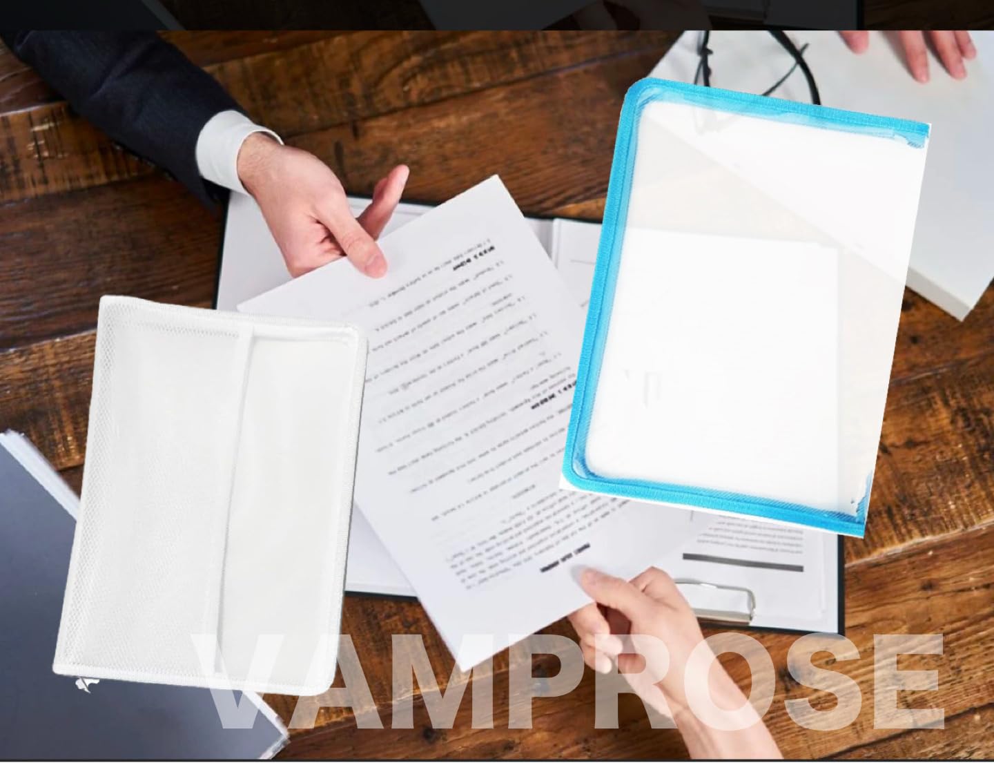 Amazon.co.jp: A4 ファスナー付きクリアファイル 12個セット