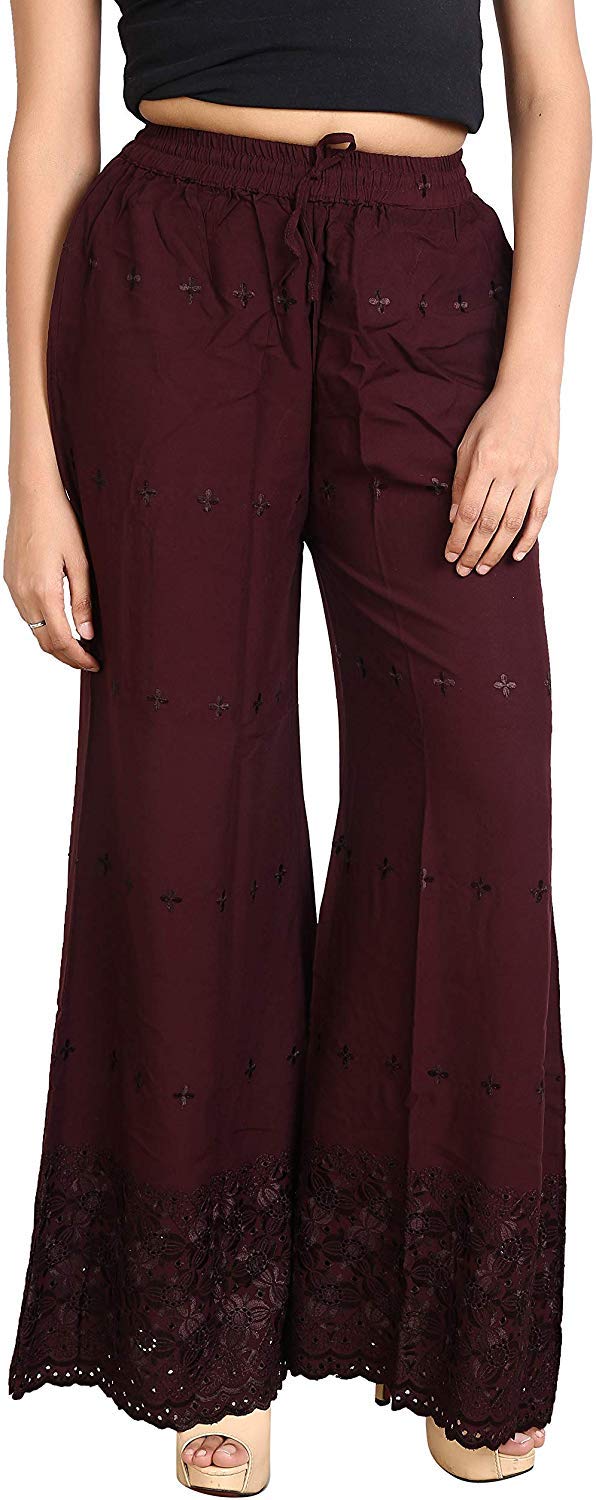 srisaras Women's Stretch Fit Palazzo-picture-24