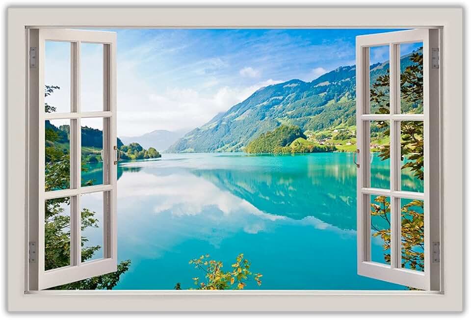 Amazon.co.uk: Window View Posters
