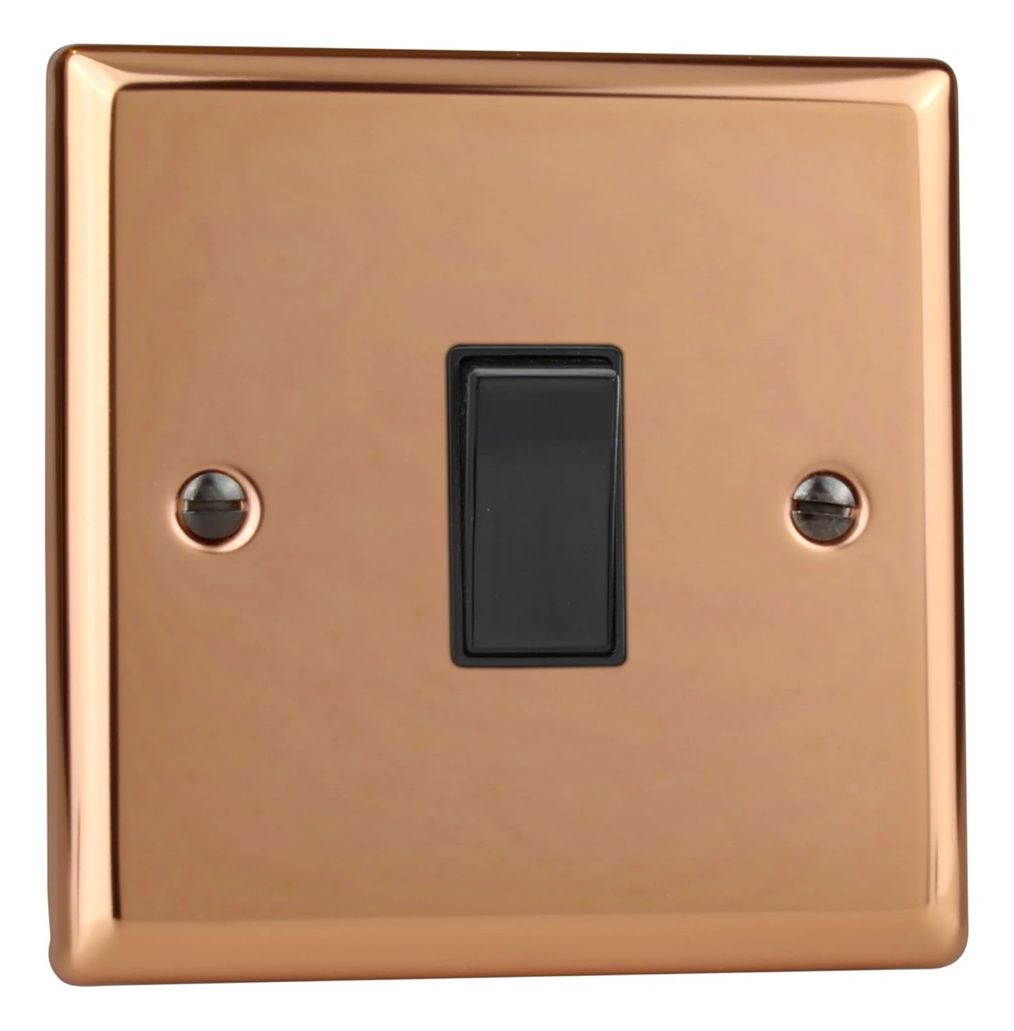 Varilight Urban Polished Copper 1 Gang 2Way 10 Amp Rocker Light Switch Amazon.in Home